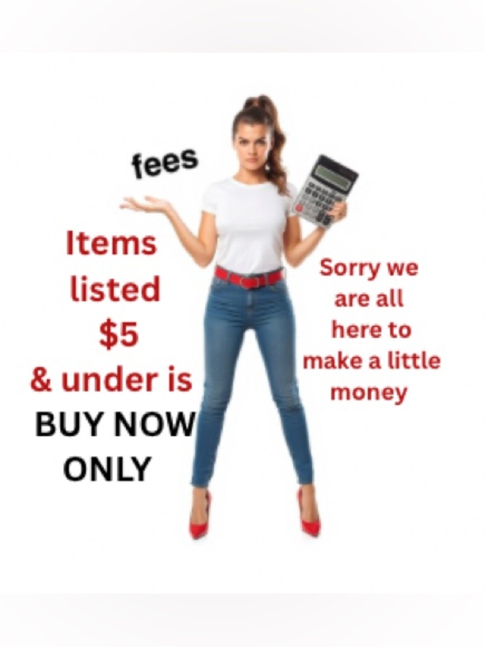 ALL SELLERS WORK HARD HERE